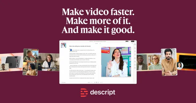 Descript interface