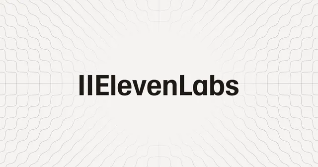 ElevenLabs interface