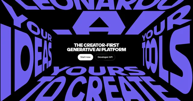 Leonardo.Ai interface
